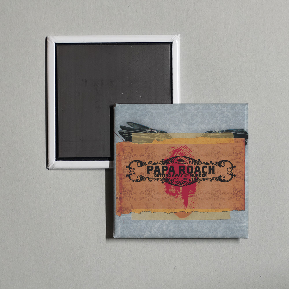 Papa Roach - Getting Away With Murder Album Cover Fridge Magnet