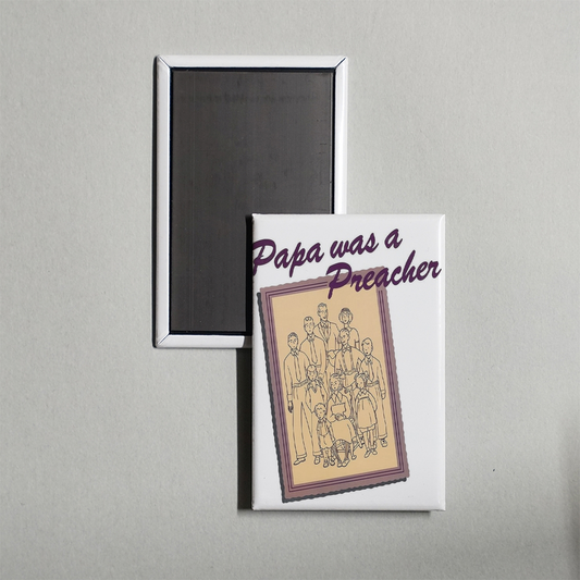 Papa Was a Preacher Mini Movie Fridge Magnet