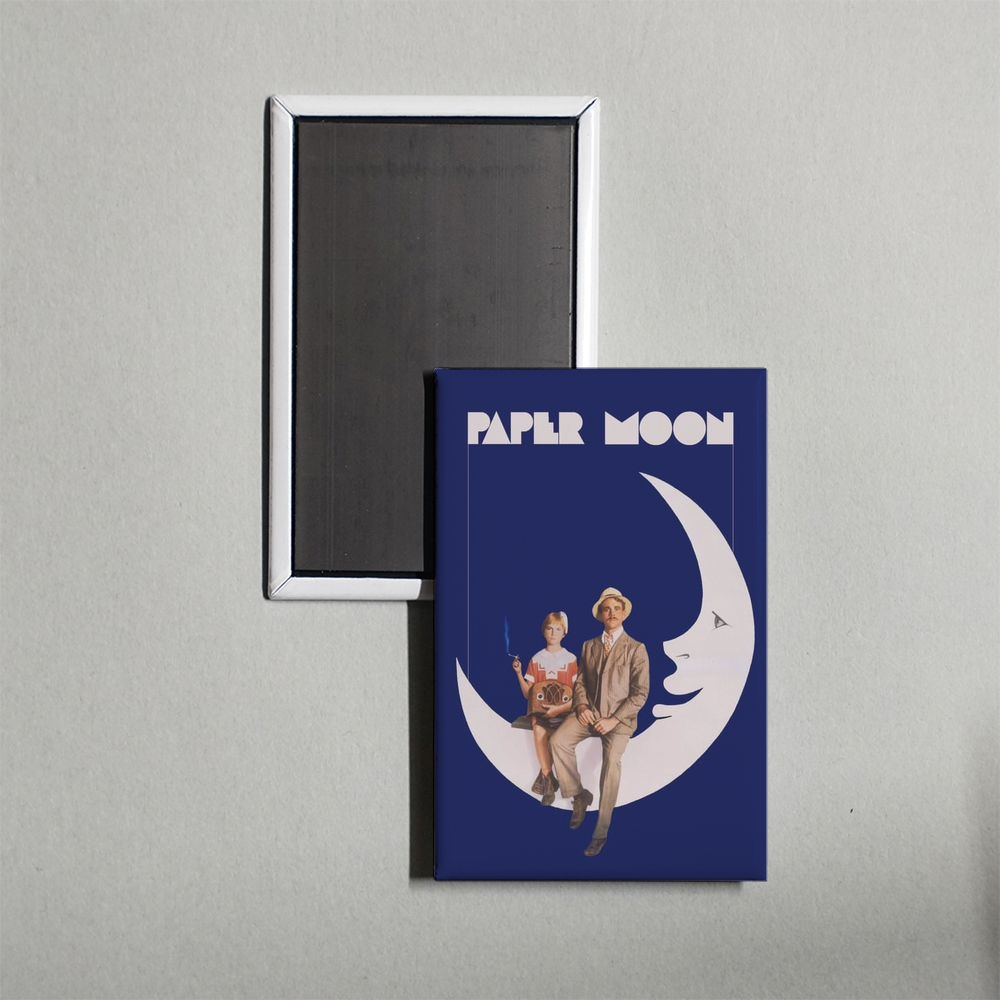 Paper Moon Mini Movie Fridge Magnet
