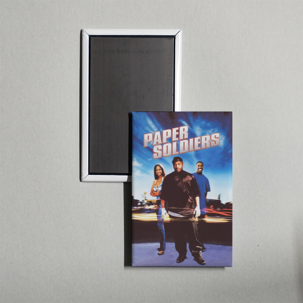 Paper Soldiers Mini Movie Fridge Magnet