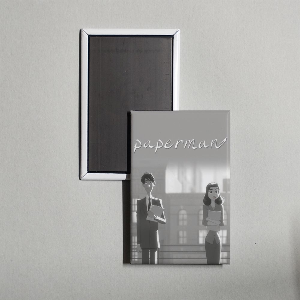 Paperman Mini Movie Fridge Magnet