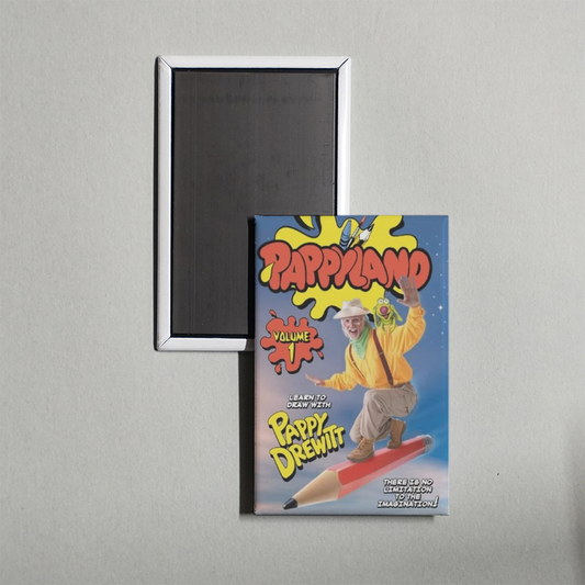 Pappyland TV Show Fridge Magnet
