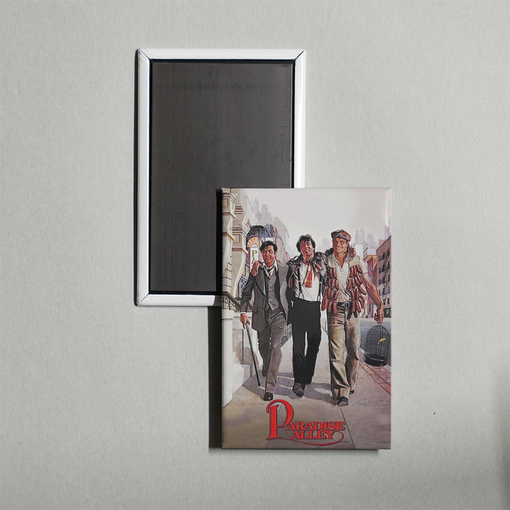 Paradise Alley Mini Movie Fridge Magnet