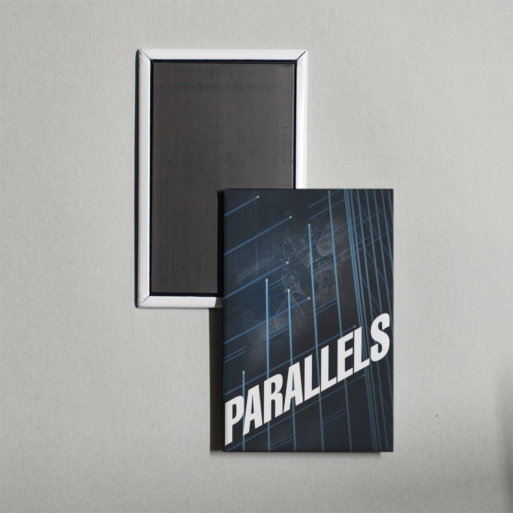 Parallels Mini Movie Fridge Magnet