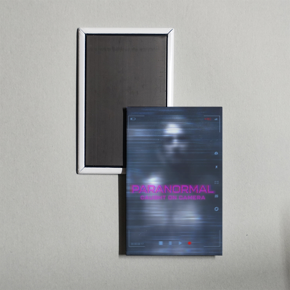 Paranormal Caught on Camera TV Show Fridge Magnet