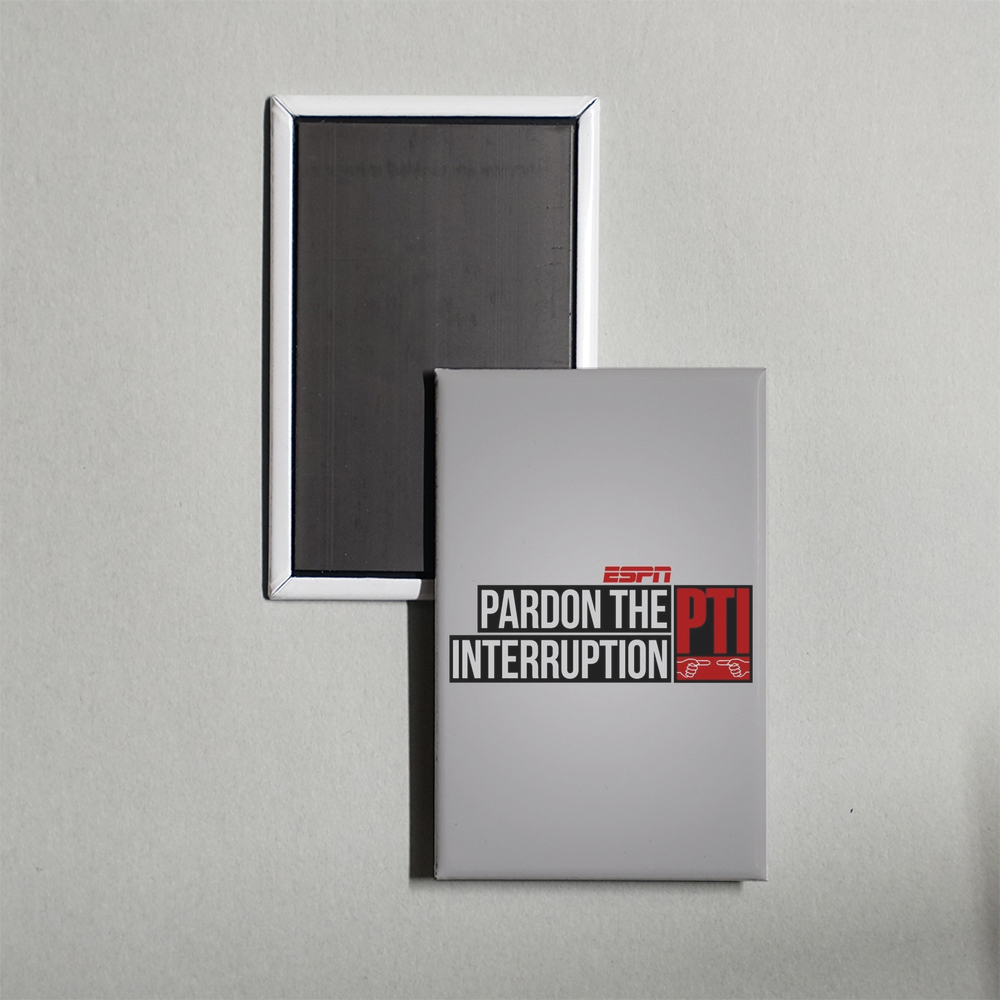 Pardon the Interruption TV Show Fridge Magnet
