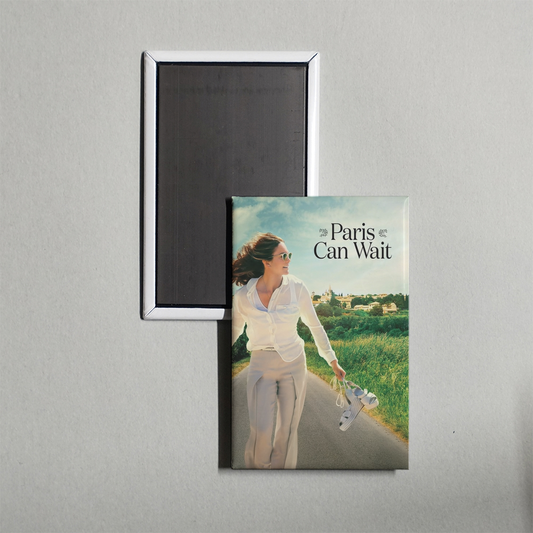 Paris Can Wait Mini Movie Fridge Magnet
