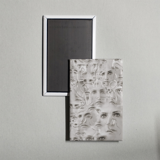 Paris Window Mini Movie Fridge Magnet
