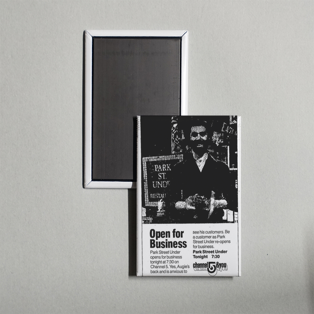 Park Street Under TV Show Fridge Magnet