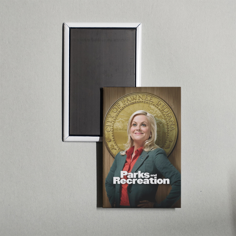 Parks and Recreation TV Show Fridge Magnet