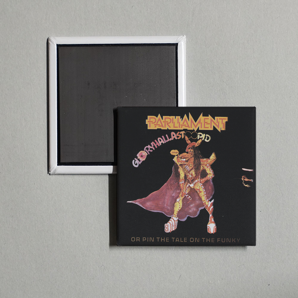 Parliament - Gloryhallastoopid Album Cover Fridge Magnet