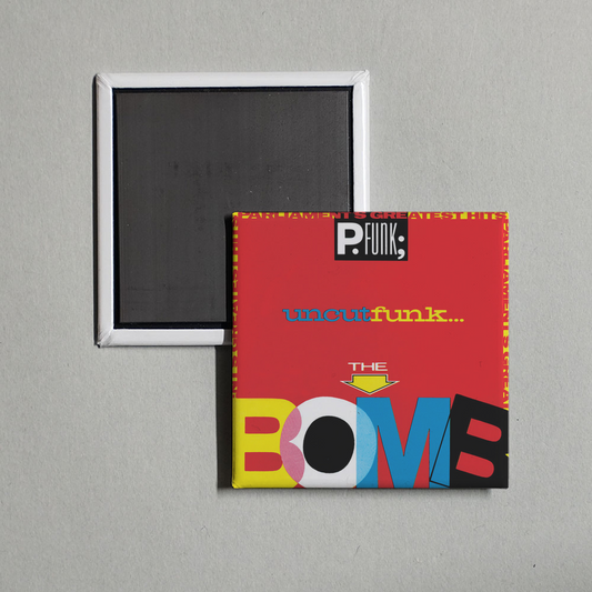 Parliament - Greatest Hits (The Bomb) - Parliament Album Cover Fridge Magnet