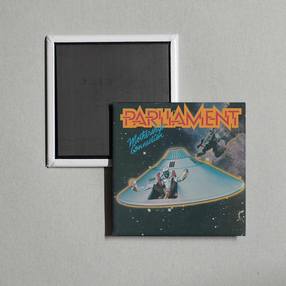 Parliament - Mothership Connection Album Cover Fridge Magnet