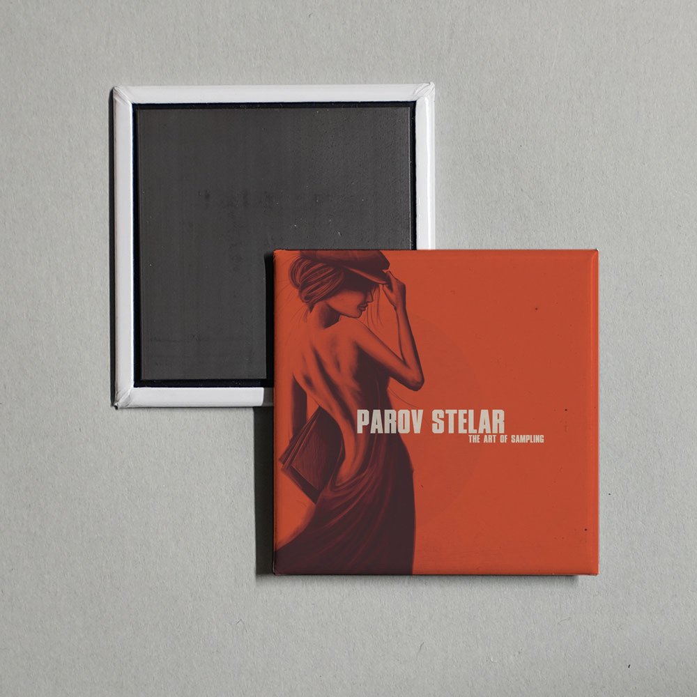 Parov Stelar - The Art of Sampling Album Cover Fridge Magnet
