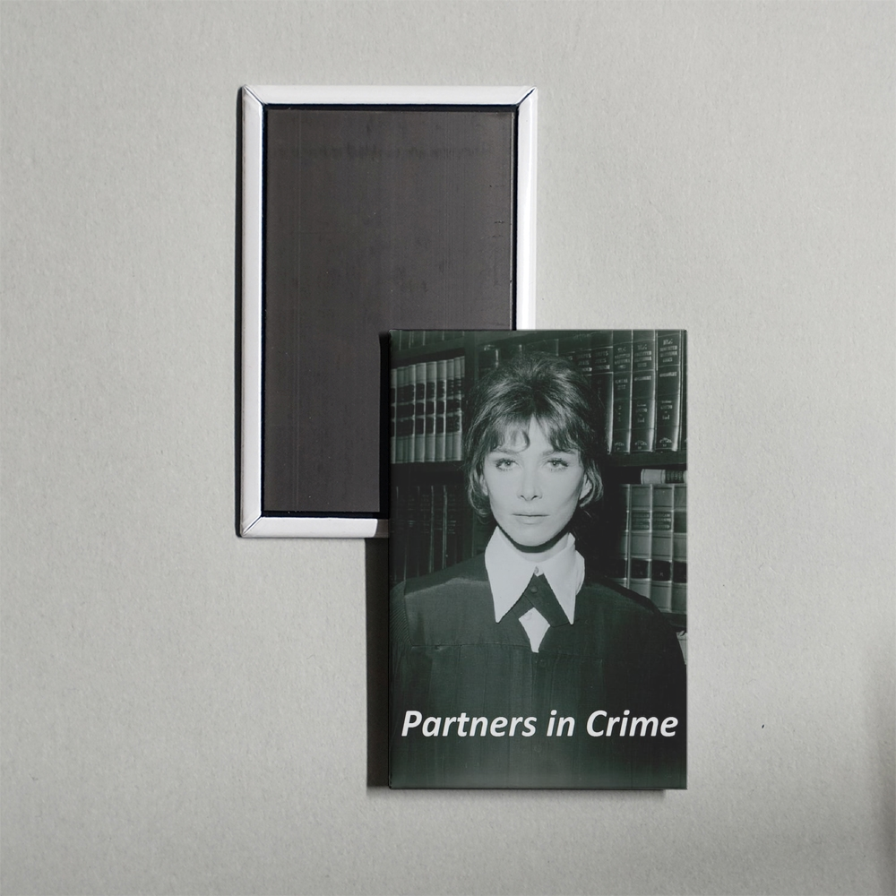 Partners in Crime Mini Movie Fridge Magnet