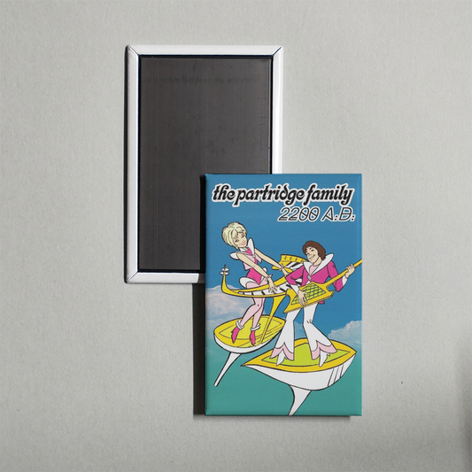 Partridge Family 2200 A.D. TV Show Fridge Magnet