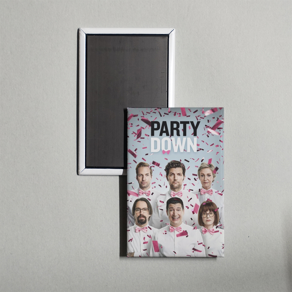 Party Down TV Show Fridge Magnet