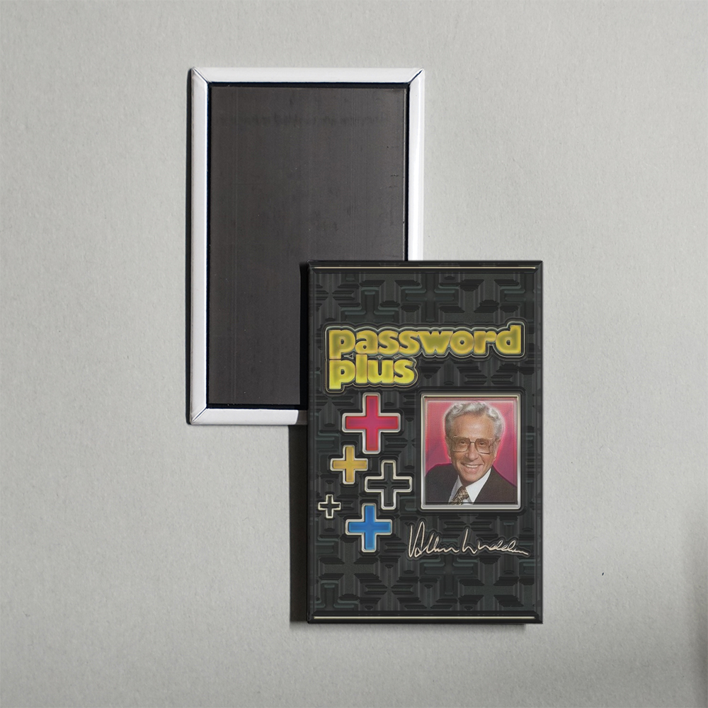 Password Plus TV Show Fridge Magnet