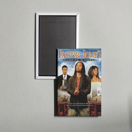 Pastor Jones Samuel and Delia Mini Movie Fridge Magnet