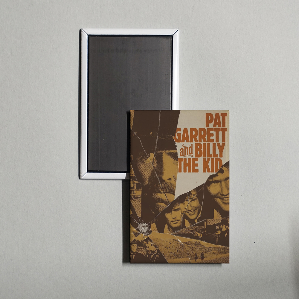 Pat Garrett & Billy the Kid Mini Movie Fridge Magnet
