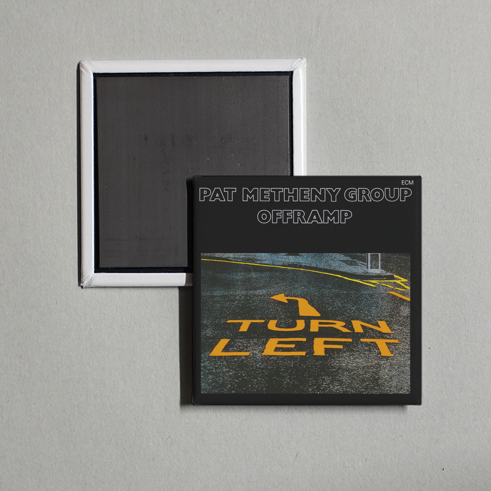 Pat Metheny - Offramp Album Cover Fridge Magnet