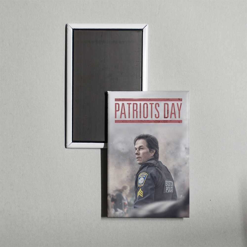 Patriots Day Mini Movie Fridge Magnet