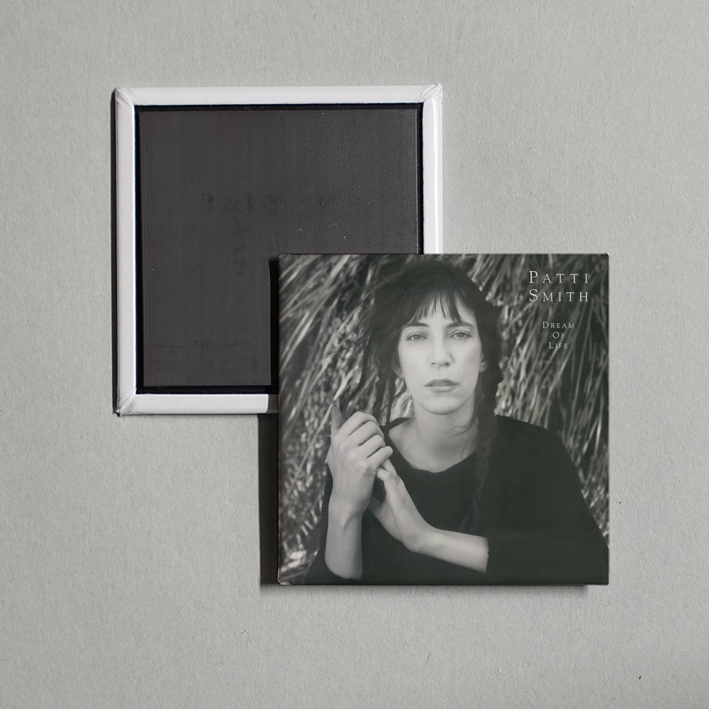 Patti Smith - Dream Of Life Album Cover Fridge Magnet