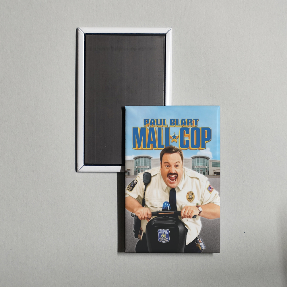 Paul Blart Mall Cop Mini Movie Fridge Magnet