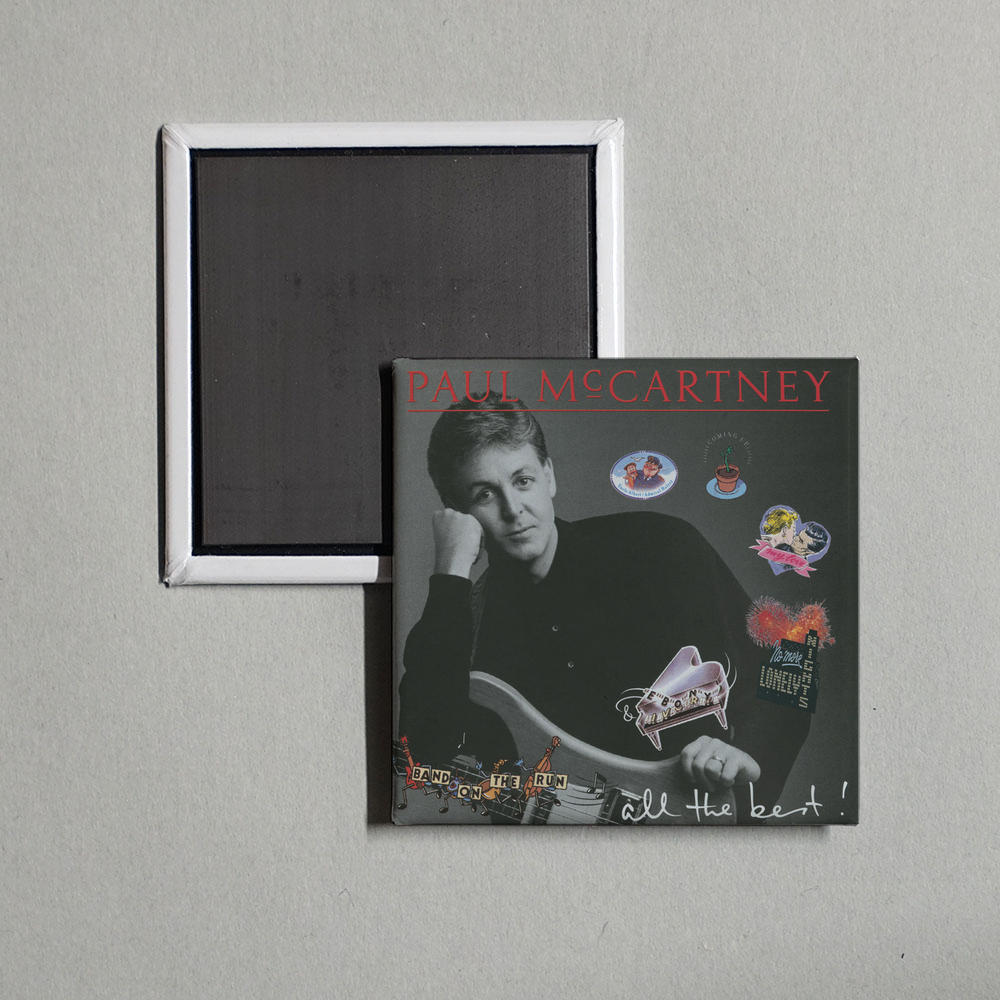 Paul McCartney - All The Best Album Cover Fridge Magnet