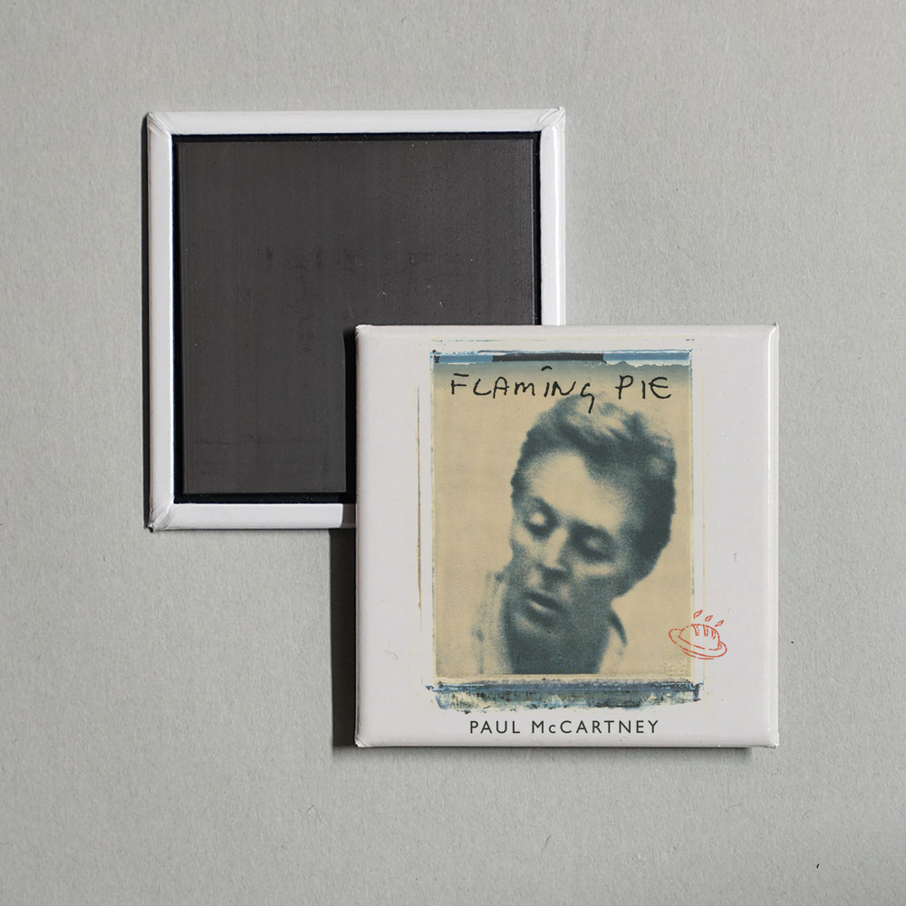 Paul McCartney - Flaming Pie Album Cover Fridge Magnet