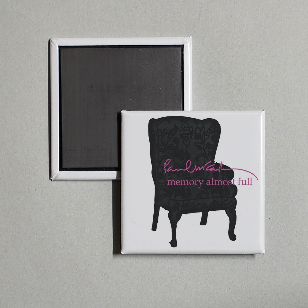 Paul McCartney - Memory Almost Full Album Cover Fridge Magnet
