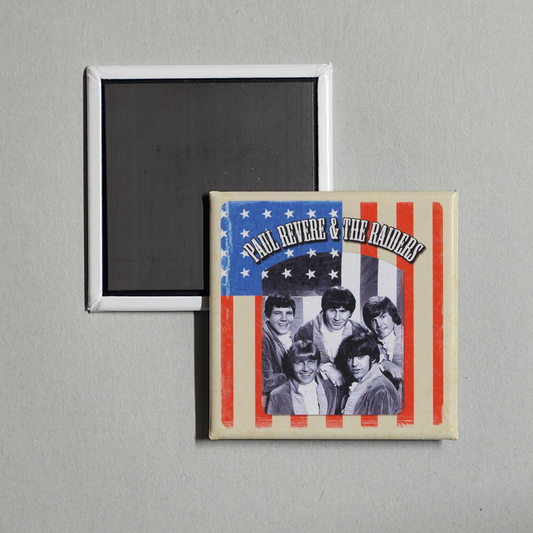 Paul Revere & The Raiders - 12 Classic Tracks Album Cover Fridge Magnet