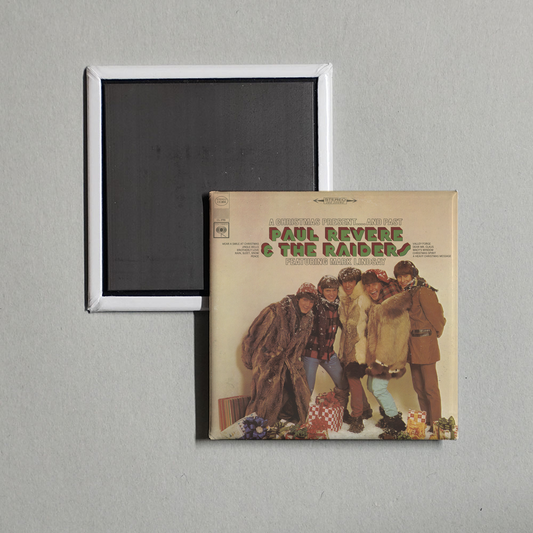 Paul Revere & The Raiders - A Christmas Present...And Past Album Cover Fridge Magnet