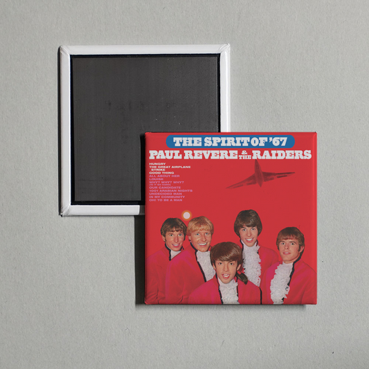 Paul Revere & The Raiders - The Spirit of '67 Album Cover Fridge Magnet