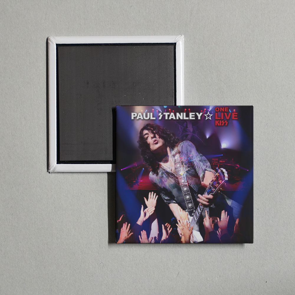 Paul Stanley - One Live KISS Album Cover Fridge Magnet