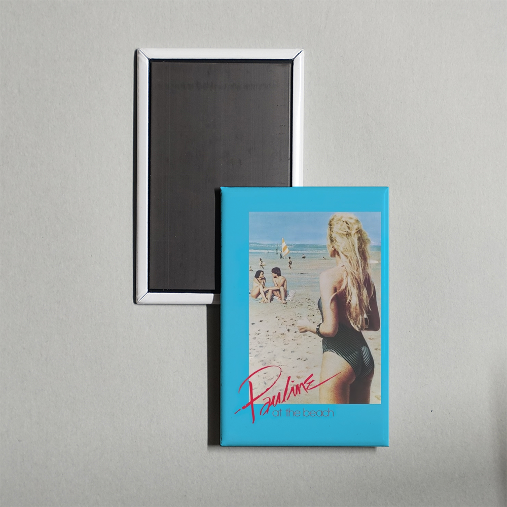 Pauline at the Beach Mini Movie Fridge Magnet