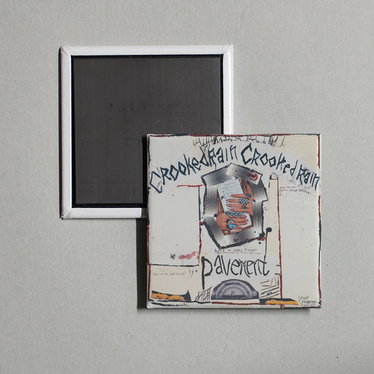 Pavement - Crooked Rain, Crooked Rain Album Cover Fridge Magnet