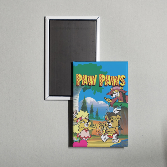 Paw Paws TV Show Fridge Magnet