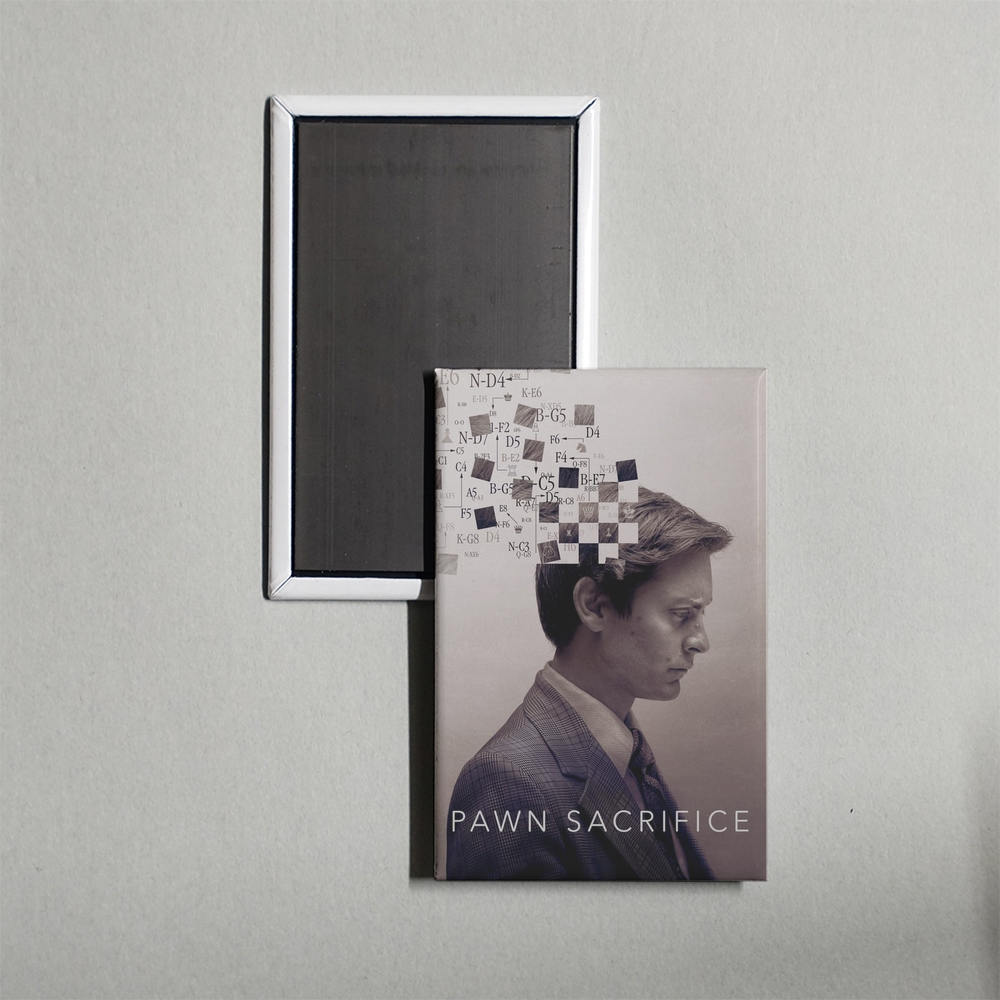 Pawn Sacrifice Mini Movie Fridge Magnet