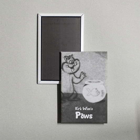 Paws Mini Movie Fridge Magnet