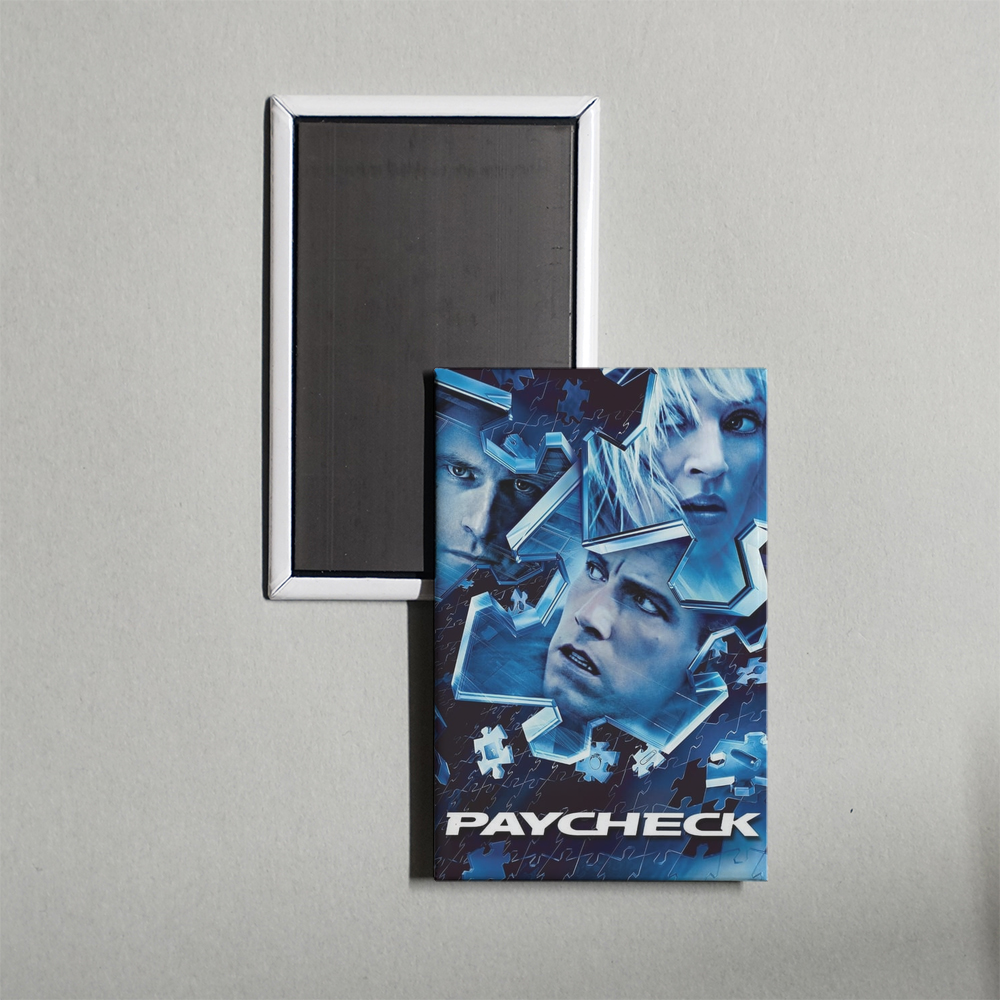 Paycheck Mini Movie Fridge Magnet