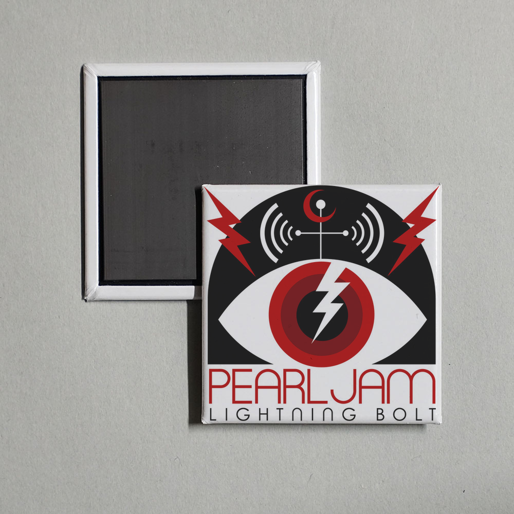 Pearl Jam - Lightning Bolt Album Cover Fridge Magnet