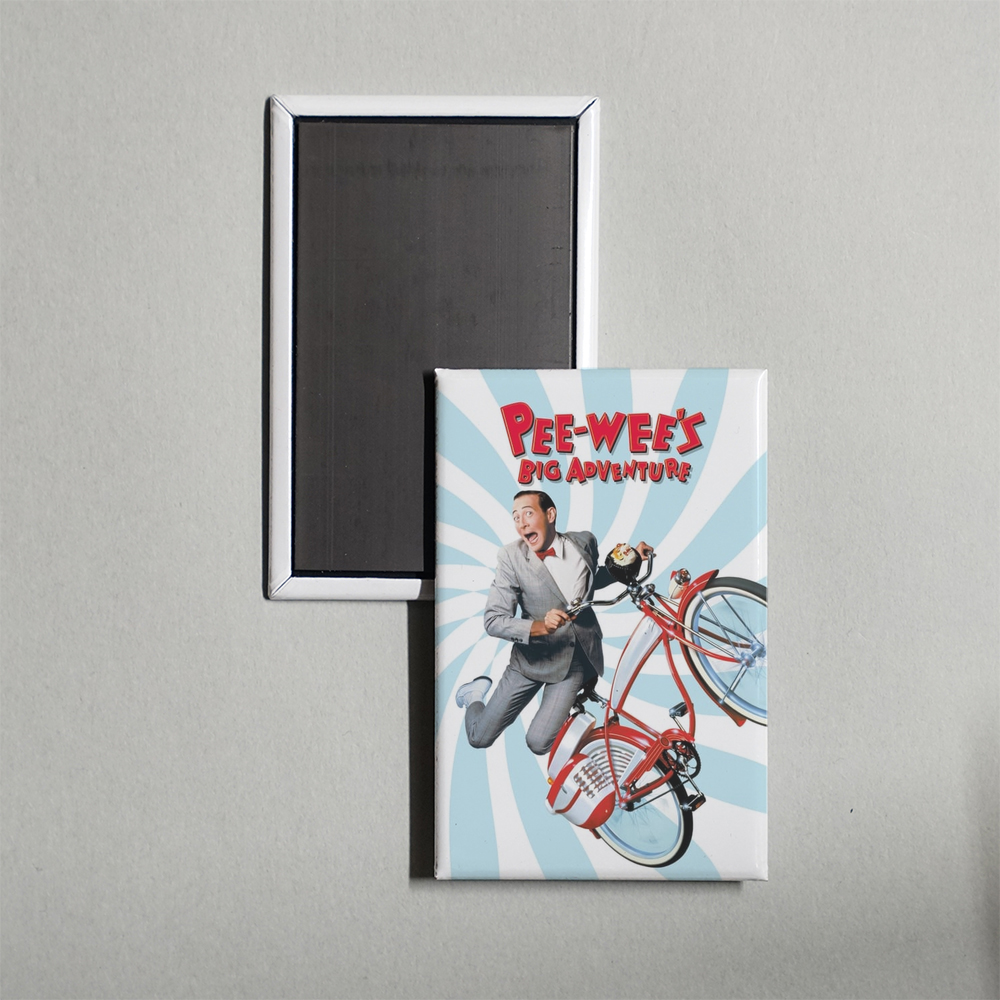Pee-wee's Big Adventure Mini Movie Fridge Magnet
