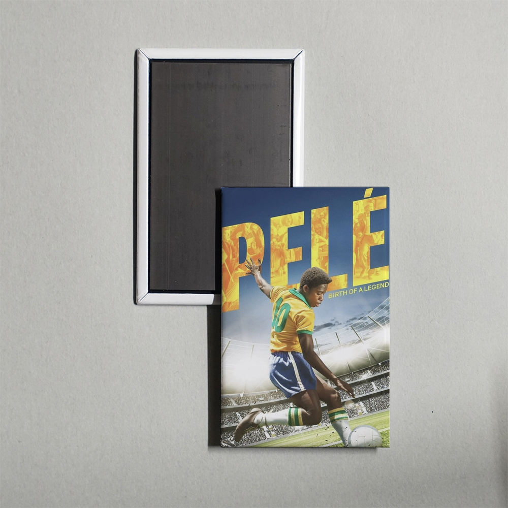 PelÃ© Birth of a Legend Mini Movie Fridge Magnet