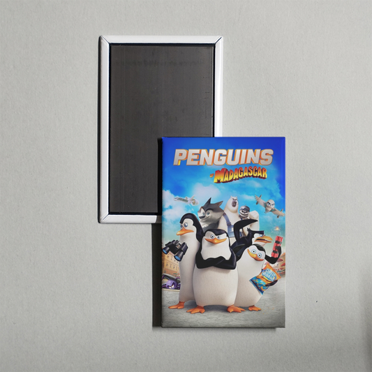 Penguins of Madagascar Mini Movie Fridge Magnet