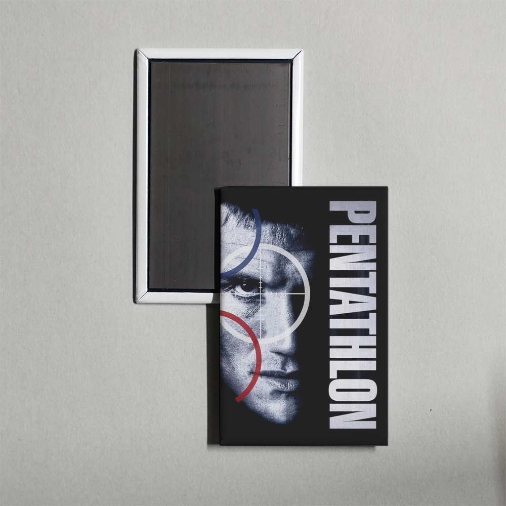 Pentathlon Mini Movie Fridge Magnet