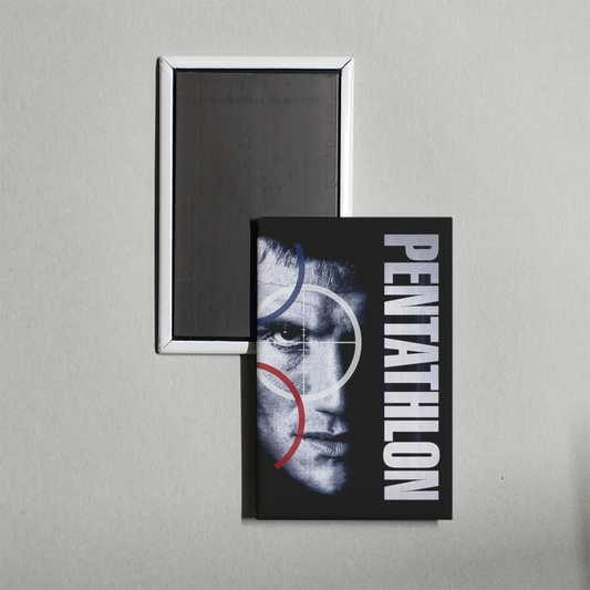 Pentathlon Mini Movie Fridge Magnet