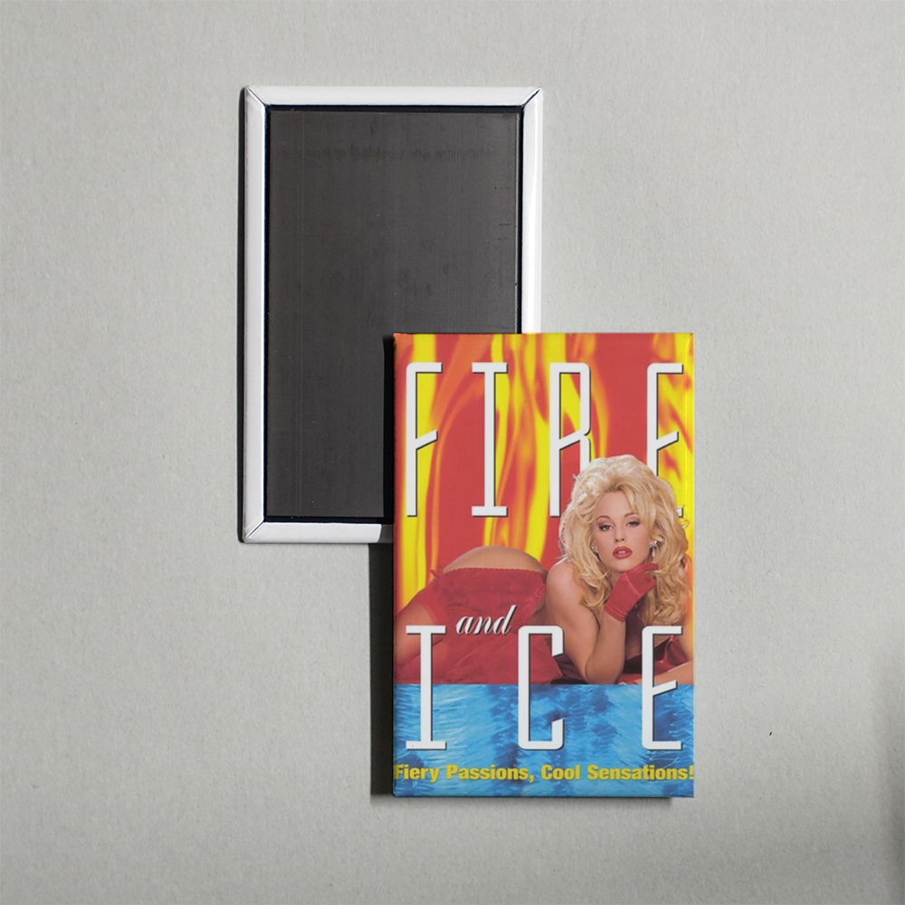 Penthouse Fire and Ice Mini Movie Fridge Magnet