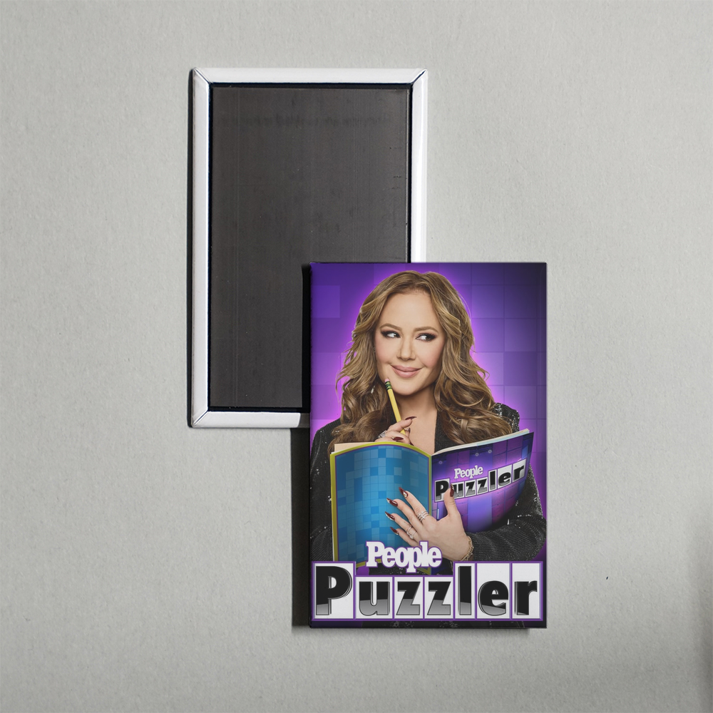 People Puzzler TV Show Fridge Magnet