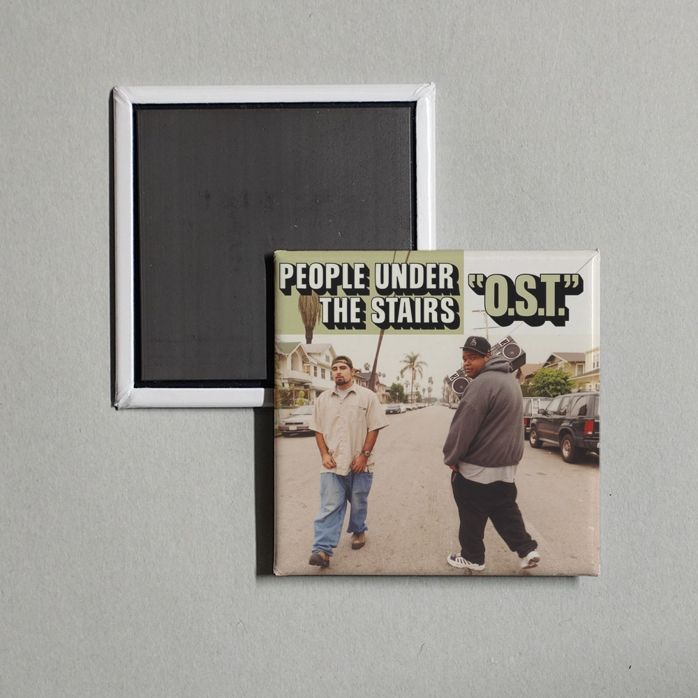 People Under The Stairs - O.S.T. Album Cover Fridge Magnet